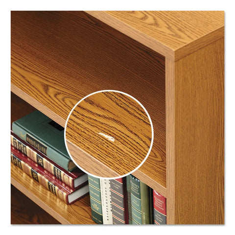Wooden shelf with visible chip detail, ideal for use with Restor It Quick 20 Minute Chip Repair Kit For Wood Plastic Formica Paneling And Other Hard Surfaces Easy Burn Hole Crack Fix It Up Fast With Color Guide Mixing Cups Applicator And Easy Step By Step Instructions.