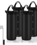 Four Heavy Duty Sand Bags For Canopy And Gazebo Legs Extra Large 6 By 20 Inch Sand Bags Without Sand Perfect For Pop Up Tents