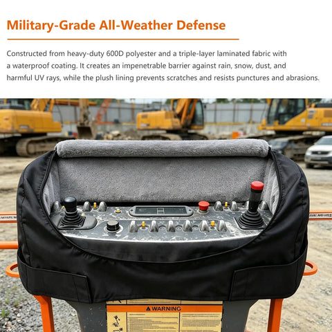 Heavy Duty Replacement Control Box Cover For Jlg Boom Lift Platform Console With Waterproof Double Layer Design And Cozy Plush Interior That Brings A Killer Fit And Zero Hassle Daily Job Site Tasks