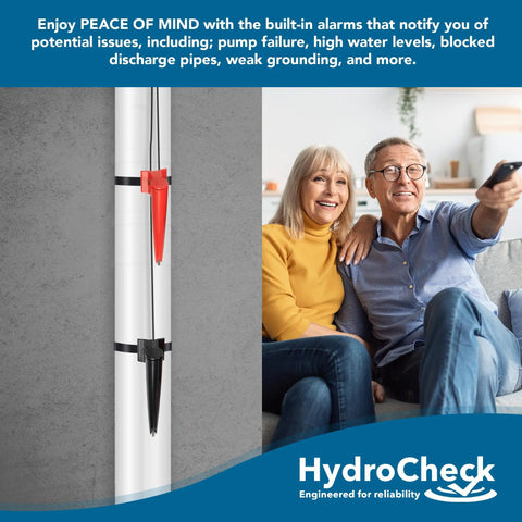 Hi Low Dual Sensor Sump Pump Float Switch With Built In Alarms For Basements And Pools Keeps Flooding At Bay Energy Saving Maintenance Free USA Made Reliability