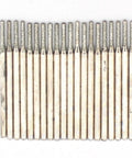 1.5mm Diamond Drill Bits For Stone And Sea Glass Jewelry Making Pack Of 30 Pcs Lapidary Gemstone Drill Bits 2.35mm Shank