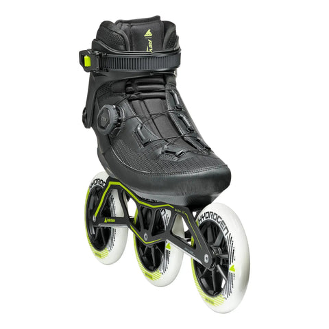 BOA 125 Inline Skates for Adults, High Performance Speed Training, unisex fitness skates with carbon vented shell, side view