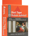 Two Pack 2 Inch By 50 Inch Duct Tape Industrial Strength for Backcountry Repairs, Silver Utility Tape packaging