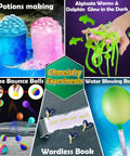 150 Hands On Science Experiments Kit For Kids STEM Projects Kid Friendly For Boys And Girls potions glow worms