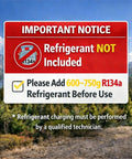 Important notice for 12V RV Rooftop Air Conditioner With 15000 BTU Heating And Cooling Brushless Compressors