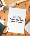 Legit DIY Woodworking Plans For Kids Rocking Pony No Sweat Build With Step By Step Blueprints Cutting Diagram And Color Photos Straight Shot For Weekend Crafters Materials Not Included showing a project plan on a wooden table.