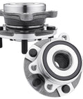 Front Wheel Bearing and Hub Assembly Pair for 2006-2018 Toyota RAV4, 2016-2020 Mirai, and 2011-2016 Scion tC shown in detailed view