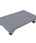 Beast Mode Heavy Duty Moving Furniture Dolly Cart 24x16 Inch With 1000 Lb Capacity Ultra Sturdy Hardwood Platform Four Rugged PP Swivel Casters Roll Smoothly Across Concrete Tile And Wood Floors Ideal For Moving Heavy Sofas Appliances And Gear, gray deck