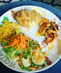 10 Inch Portion Control Plate For Balanced Eating With Melamine Dividers And A Healthy Nutrition Plate For Adults And Teens