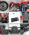 Rugged All In One RC Screw Kit with 15 Size Screws And Hardware Fasteners For Eighth To Sixteenth Scale Crawlers And Trucks