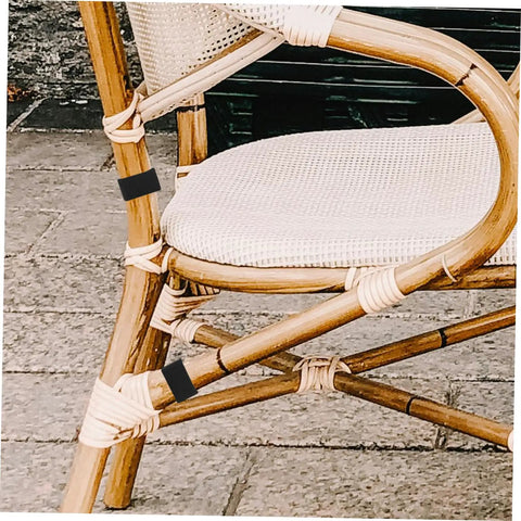 Heavy Duty Outdoor Sofa Clips Four Pack For Rattan Furniture Non Slip Clamp Connectors on wicker chair frame