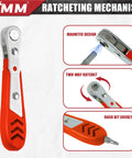 Rock Solid 232 Piece Screwdriver Bit Set Forged From CRV Steel Impact Driver Bits with Ratcheting Mechanism and Magnetic Design.