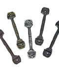 5 assorted cast iron handles; 4 Pack 5.51 Inch Cast Iron Sliding Barn Door Handles Black Vintage Gate Pulls For Outdoor Garage Closet Interior And Drawer Antique Long Cabinet Handles Rustic Rustproof Durable