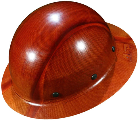Kevlar Fiber Full Brim Hard Hat With 6 Point Ratchet Suspension For Construction Safety Jobsite Ready Lightweight Durable Class G