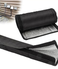 Three Layer AC Pipe Insulation Cover with Flexible Split Foam Wrap Sleeve for central AC and mini split lines, 72x10.2 inch