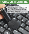 Four Pack Microfiber Duster Brush Set For Keyboards Phones Cars And More, Ultra Soft Fibers cleaning keyboard keys