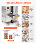 No Hassle Automatic Powder Filler And Bag Sealer, Precision Digital Scale Packing System for snacks with tight seals.