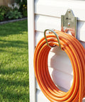 Sturdy Stainless Steel Hose Holder Wall Mount For Garden Hoses, Extension Cords And Air Compressor Hoses, Rustproof, Heavy Duty