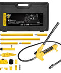4 Ton Hydraulic Porta Power Kit Pusher Puller Ram Jack For Auto Body Frame Repair Tool With Blow Mold Carrying Case
