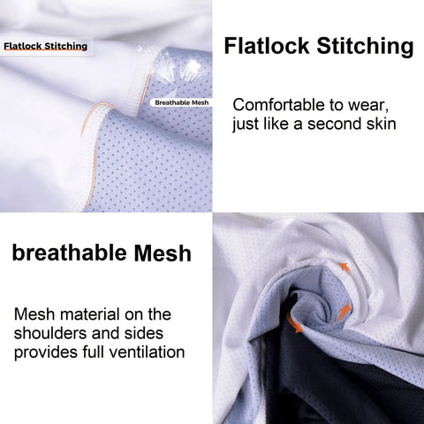 Close-up of Youth Chest Protector Padded Shirt for Baseball and Softball with EVA Foam Heart and Sternum Guard showing mesh fabric and flatlock stitching for breathability and comfort fit.