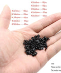 M2.3 And M2.6 Truss Head Self Tapping Screws With Wafer And Pan Washer 1000 Pieces 10 Sizes Assortment Kit Carbon Steel With Black Oxide Finish