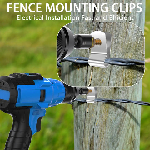 Heavy Duty Stainless Steel Fence Clamps For Wood Posts 200 Piece Set For Wire Fencing Tough As Nails Farm Grade Hardware installation