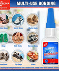 Flexible Instant Adhesive For Sole Repair And Restoration Waterproof Heavy Duty Sneaker Glue for various footwear and leather.
