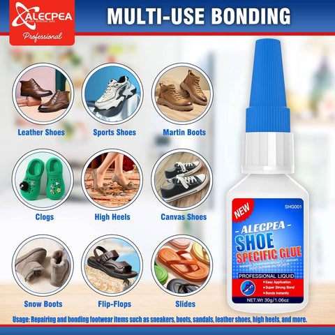Flexible Instant Adhesive For Sole Repair And Restoration Waterproof Heavy Duty Sneaker Glue for various footwear and leather.