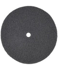 3 Inch Black Polishing Foam Pad For Final Finish And Swirl Correction, detailing sponge top view with central hole.