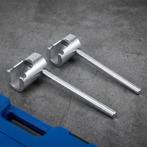 Heavy Duty Steel Fire Sprinkler Wrench For Concealed Heads Anti Grip Handle, featuring durable alloy steel construction.