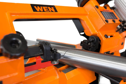 Heavy Duty Metal Band Saw With Stand For Home Shop, Auto Shutoff, Vertical Or Horizontal Use, cutting metal pipe