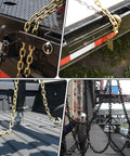 Heavy Duty G80 Transport Binder Chain One Quarter Inch By Sixteen Feet With G70 Clevis Grab Hooks in use for hauling