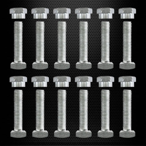 Beefed Up Replacement Battery Terminal Bolt And Shoulder Nut Set With M8 Thread 35mm Square Head Bolts In Zinc Plated Steel Pack Of 12 Sets