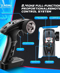 2.4 GHz remote controller for 1 18 Scale All Terrain RC Cars 4WD Off Road Truck With 2.4 GHz Remote Waterproof SUV Style Electric Vehicle