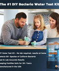 Quick Bacteria Water Test Kit Checks Tap Well And Drinking Water Detects Coliform E Coli Lab Grade Accuracy Gives Real Fast Results In Hours helps family test water safely at home.