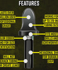 Features of a swaging drill bit from Six Piece Drill Bit Swaging Tool Set For Expanding Copper And Aluminum Tubes Includes One Quarter Inch, Three Eighths Inch, One Half Inch, Five Eighths Inch, Three Quarters Inch, Seven Eighths Inch Bits For HVAC And Plumbing Retrofit Spin S6000.
