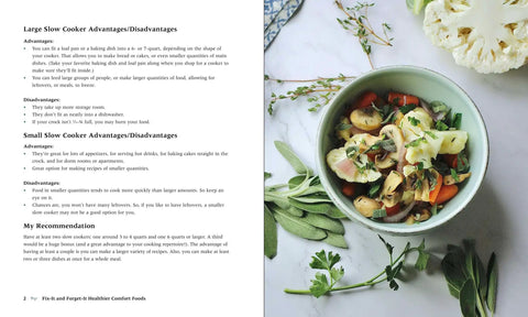 Image of a fresh vegetable dish in a bowl, accompanied by herbs, from the Down Home Healthy Comfort Food Cookbook For Slow Cookers And Instant Pots Featuring Hella Easy One Two Seven Quick Family Favorite Dinners That Are Straight Up Delicious For Any Weekend Kickback Or Cozy Night In.