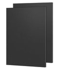 Black ABS Plastic Sheet 12 By 16 Inch 0.25 Inch Thick Rigid Moldable Thermoplastic Board For Crafts DIY Projects And Home Decor Textured Front Smooth Back Pack Of 2