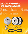 Dryer Drum Roller Kit With Idler Pulley And Bearing Set And Belt 91 And Five Eighths Inches Long For Neptune Atlantis 3000 Series