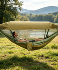 Camping Hammock Tent With Net And Portable Sleeping Cot For Backpacking And Hiking Travel 3 In 1 All In One Outdoor Gear With Rain Fly