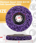 10 Pack Strip Discs For Angle Grinders Bust Rust And Paint With Diamond Abrasive Quick Stripping Discs Oxidation Removal 4 Inch