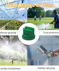 16Pcs 110 Degree Flat Fan Spray Nozzle Tips Set For Backpack Sprayer And Garden Spraying Work, 0.15mm aperture plastic tips