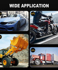 Wide application of Upgraded 3 To 72 Volt LED Digital Automotive Circuit Tester for cars, motorcycles, heavy machinery, trucks.