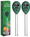 3-In-1 Soil Moisture, PH, And Sunlight Tester For Indoor Outdoor Gardening, Battery Free, Fast Accurate Read, 2 Pack, front view