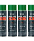 High Solids Spray Paint Enamel In SB Green 16 Ounce Pack Of Four Pro Grade Heavy Duty Coating Display