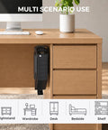 Biometric Pistol Safe With Three Ways Quick Access No Fuss Auto Open Lid Fingerprint And Digital Pin Key UL1037 Certified under desk