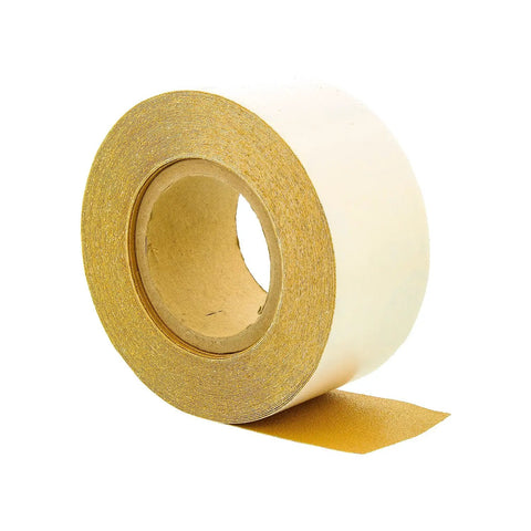 Pro Grade 120 Grit Longboard Sandpaper Roll With Self Adhesive Backing, 2-3/4 inch wide, heavy duty aluminum oxide zirconia blend