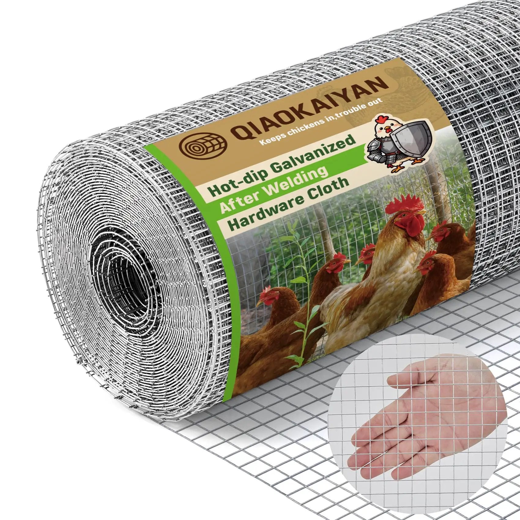 Heavy Duty Hardware Cloth Mesh 16x50 ft Galvanized