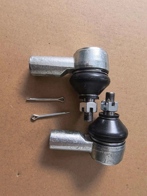 Steering Inner Tie Rod End Kit K1253-01630 For Kubota BX Series Tractors And GR Mowers Beefed-Up Replacement Tie Rod Ends That Fit BX1860 BX1870 BX1870-1 BX18 BX23 BX25D BX26 GR2000G Through GR2120 Ready To Install, two tie rod ends with cotter pins