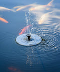 Solar Powered Bird Bath Fountain Pump Kit With 1.3W Panel Outdoor Submersible Water Pump in pond